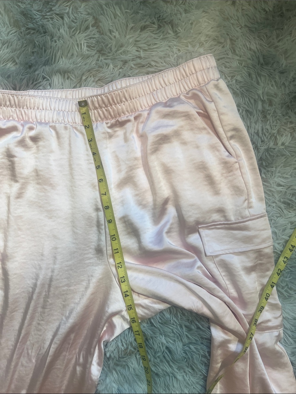 INC International Concepts Light Pink Track Jogger Pants - Picture 4 of 9
